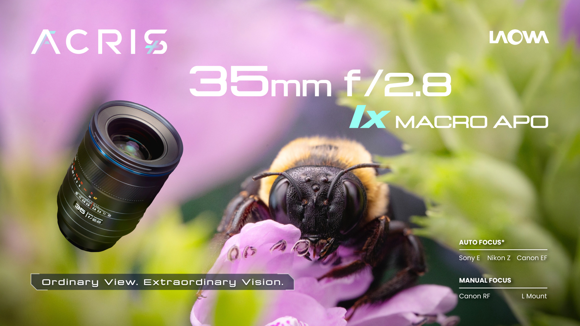 Laowa ACRIS 35mm f2.8 Macro Apo 1X
