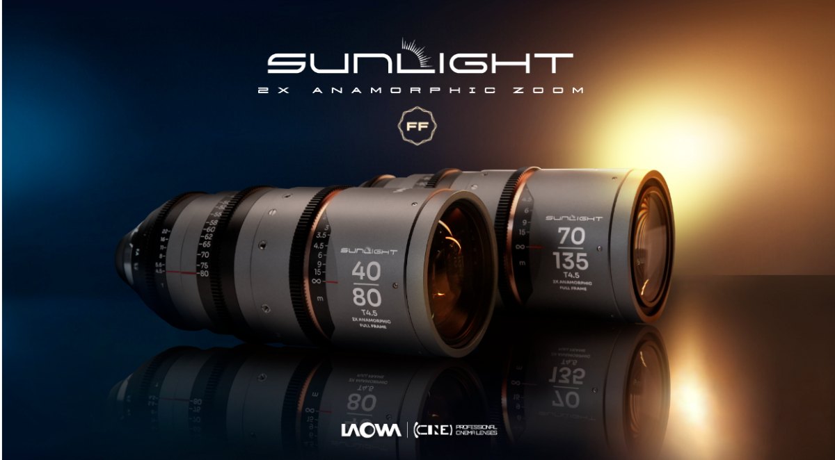 La prima serie di zoom anamorfici per Full Frame